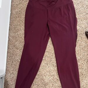 Avia Burgundy leggings